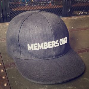 Members Only Flat Bill Snap-Back